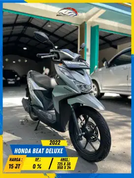 HONDA BEAT DELUXE 2022 PLAT AG MURAH LURR HIKMAH MOTOR KEPUH MALANG