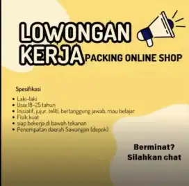 Packing Online Shop