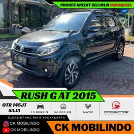 (Km66rb) Toyota Rush G Matic 2015 Plat AB ANTIK Kredit Murah