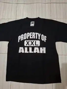 Boxy t shirt Property of Allah