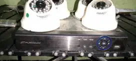 Di jual cctv bekas copotan 4 Chanel hardisk 1terra