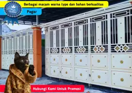Gerbang Pagar Besi dan Stanless Berkualitas Harga Promosi