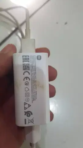 charger original bawaan handphone redmi not 12