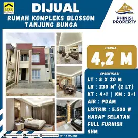 DIJUAL RUMAH MURAH FULL FURNISH DI TANJUNG BUNGA