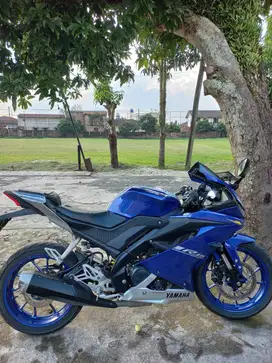 YZF R 15 V3 Tahun 2017 Biru Original Gress, Semua Part ORI no modif.