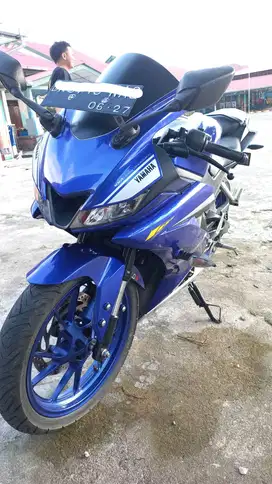 YZF R 15 V3 Tahun 2017 Biru Original Gress, Semua Part ORI no modif.