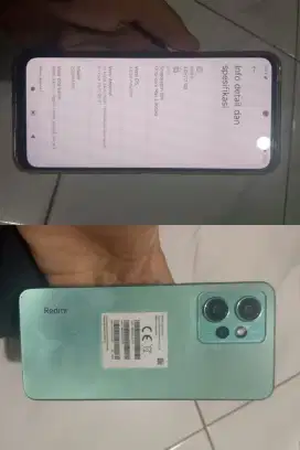 Jual Bekas handphone Redmi Note 12 6/128 gb