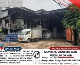 Djual tanah plus bangunan  lokasi strategis