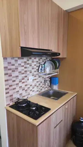 FOR SALE 2 BEDROOM BR APARTEMEN GREEN PRAMUKA FURNISH MAGNOLIA MALL