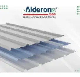 Atap UPVC ALDERON RS TRIMDEK 1000 Single Layer Lebar 1M 076M