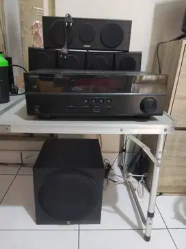 Paket Yamaha Home Theater 5.1 HTR-2067 + NS-PA150 + Subwoofer YST-SW01