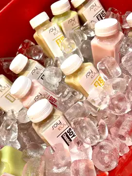 san botol 250 ml SoyKuy dengan berbagai macam rasa