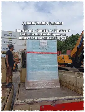 Toilet Portable, Toilet Umum, WC Portable Toilet Outdoor Siap Pakai St