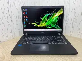 Acer travelmate p214-53 intel i5 gen 11 keyboard backlight mulus nrmal