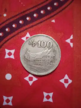 Uang kuno RP. 100 tahum 1973