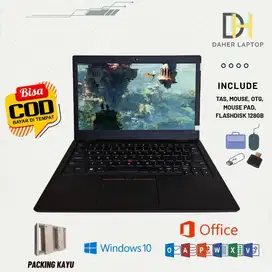 L3N0V0 Th1nkp4d L390  / L480 &gt; Core I5 gen 8 Ram 8gb Ssd 256gb Slim Si