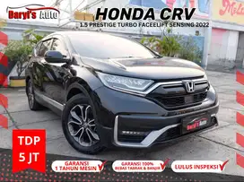 2022 Honda CRV 1.5 TURBO Prestige Sensing TDP 5jt