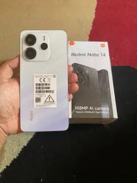 BISMILLAH REDMI NOTE 14 4G 8/256 FULLSET MULUS