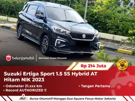 [ WARRANTY ] Suzuki Ertiga Sport 1.5 SS Hybrid AT Hitam 2023/2024