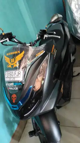 jual saja PCX 160 ABS 2024 mulus masih baru