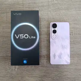 Vivo V50 lite ram 8 + 8 extended,memori 128gb ,garansi resmi.