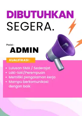 INFO LOWONGAN TERBARU