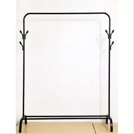 RAK BAJU GANTUNGAN BAJU BESI HANGER DISPLAY JEMURAN PAKAIAN