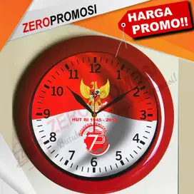 Souvenir HUT RI Kemerdekaan Jam Dinding