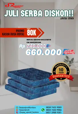 Promo Kasur Busa Royal Grand Exclusive Uk 100 Murah Jogja(dwi)