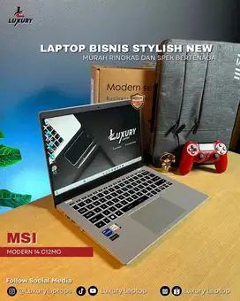 LAPTOP MSI MODERN 14 C12MO SLIM CORE I5 GEN 12 RAM 8GB SSD NEW BNOB