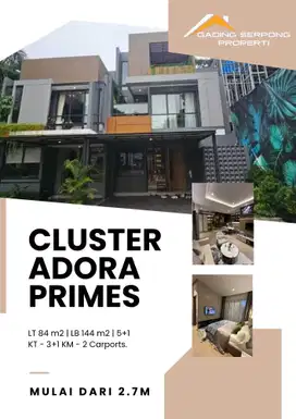 Cluster Terravia Adora Primes BSD Eksklusif dgn Club house Terlengkap