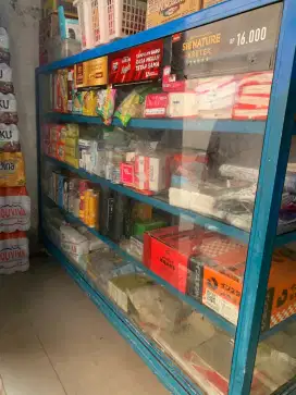 Rak kodok untuk display barang