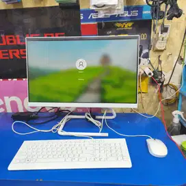 ALL IN ONE AIO LENOVO AMD RYZEN 3 SIAP PAKAI MEDAN SECOND KOMPUTER