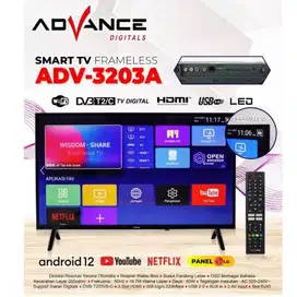 Smart TV 32 Inch Advance — Harga Nego — Siap Pakai