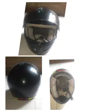 helm full face di jual bekas tapi masih Bagus
