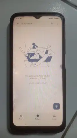 oppo a78 5g minus lcd bercak
