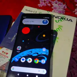 NOKIA C3 4G LTE 2/16GB FULLSET MULUS
