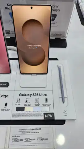 Samsung Galaxy S25 Ultra.Cashback Up to 3,5juta