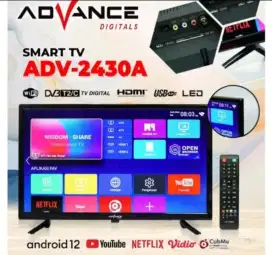 Dijual tv advance android 24 inchi