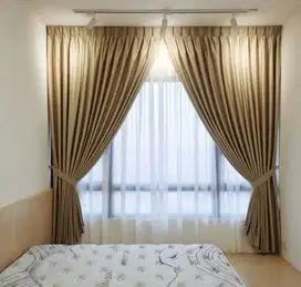 Termewah Gorden Pasang Wallpaper Korden Gordeng Horden Roller Blind