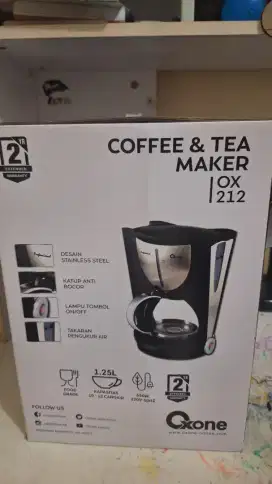 Coffe and tea maker oxone 212