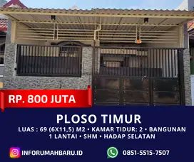 PLOSO TIMUR Siap Huni‼️Jual Rumah 1 Lantai Tambaksari dekat Kenjeran