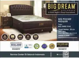 Matras Spring Bed Big Dream Big Pocket Three Star