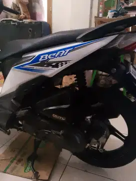 Honda Beat ECO 2018 lengkap pajak panjang plat Depok kota