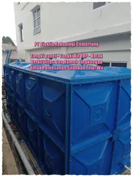 Tangki Panel ,  Tangki Air Fiberglass ,  Roof Tank , Tangki Air Kotak