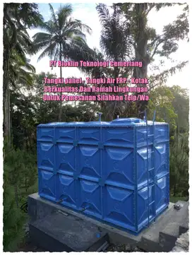 Tangki Panel ,  Tangki Air Fiberglass ,  Roof Tank , Tangki Air Kotak