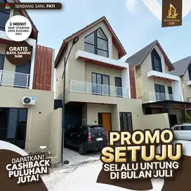 Rumah Modern Bosstania Park Pati Bebas Biaya Notaris dan Pajak