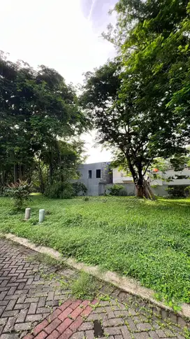 Kavling Badan Luas 12x25 300m2 Unblock View di Vermont BSD City