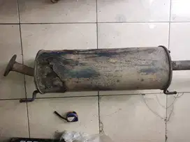 Knalpot Silencer Kijang Kapsul Rusak Cataliser
