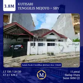 DIJUAL RUMAH KUTISARI TENGGILIS MEJOYO SURABAYA